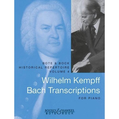 BACH J.S. - BACH TRANSCRIPTIONS - PIANO