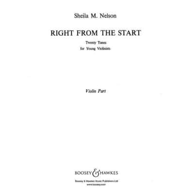 RIGHT FROM THE START - VIOLON ET PIANO