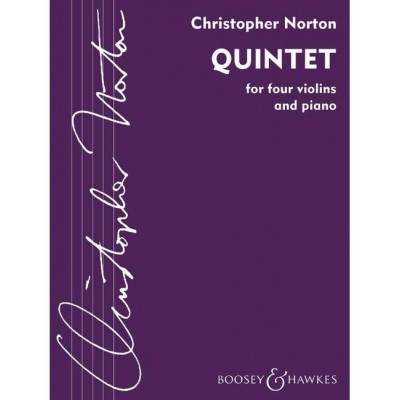 NORTON - QUINTET - 4 VIOLONS ET PIANO