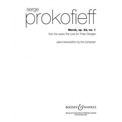 PROKOFIEV S. - MARCH OP. 33/1 - PIANO