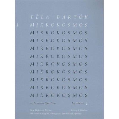 BOOSEY & HAWKES Bartók - Mikrokosmos Vol. 1 - Piano