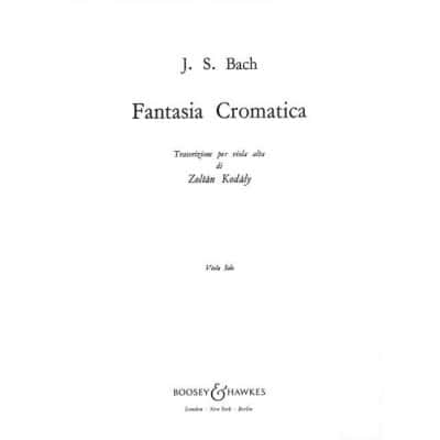 BACH J.S. - FANTASIA CROMATICA - VIOLA