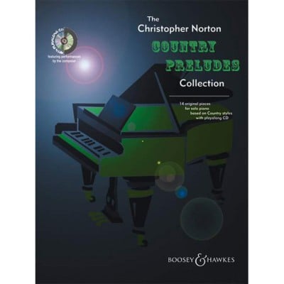 NORTON CHRISTOPHER - COUNTRY PRELUDES COLLECTION + CD - PIANO