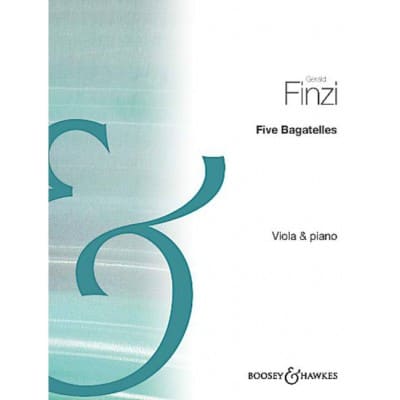 FINZI GERALD - FIVE BAGATELLES - VIOLA AND PIANO