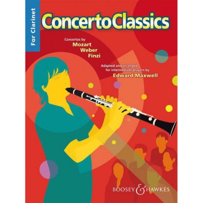 CONCERTO CLASSICS FOR CLARINET - CLARINET AND PIANO