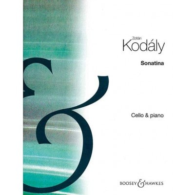 KODALY ZOLTAN - CELLO SONATINA - CELLO AND PIANO