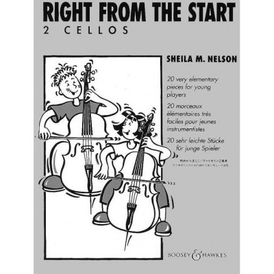 BOOSEY & HAWKES RIGHT FROM THE START - 2 VIOLONCELLES