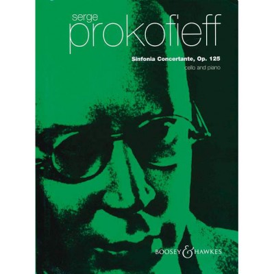 PROKOFIEFF SERGE - SINFONIA CONCERTANTE OP. 125 - CELLO AND PIANO