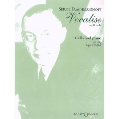 BOOSEY & HAWKES RACHMANINOFF - VOCALISE OP. 34/14 - VIOLONCELLE ET PIANO