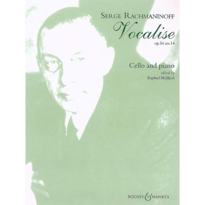 RACHMANINOFF SERGE - VOCALISE OP 34 N° 14 VIOLONCELLE ET PIANO