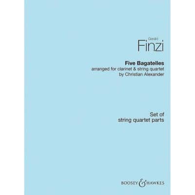  Finzi G. - Five Bagatelles - Musique De Chambre