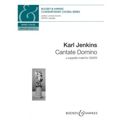 JENKINS KARL - CANTATE DOMINO, A CAPPELLA MOTET FOR SSATB