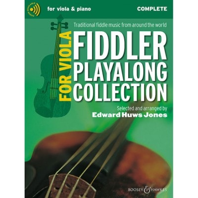 HUWS JONES - FIDDLER PLAYALONG COLLECTION FOR ALTO - ALTO (2 ALTOS) ET PIANO, GUITARE AD LIBITUM