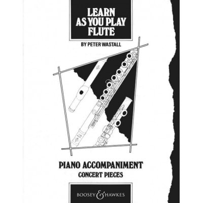 LEARN AS YOU PLAY FLUTE - FLUTE AND PIANO