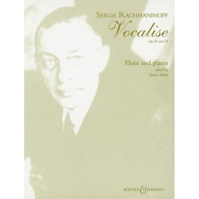BOOSEY & HAWKES RACHMANINOFF S. - VOCALISE OP. 34/14 - FLUTE AND PIANO