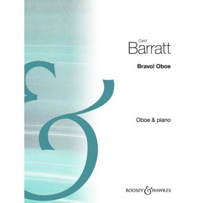 BARRATT CAROL - BRAVO! OBOE - OBOE AND PIANO