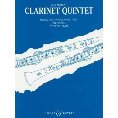 MOZART W.A. - CLARINET QUINTET IN A MAJOR KV 581 - CLARINET, 2 VIOLINS, VIOLA AND CELLO