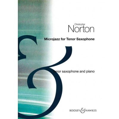 NORTON - MICROJAZZ FOR SAXOPHONE TÉNOR - TENOR SAXOPHONE ET PIANO