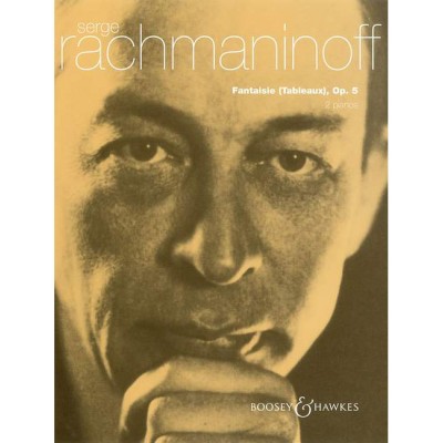 RACHMANINOFF SERGE - FANTAISIE (TABLEAUX)OP.5 - 2 PIANOS