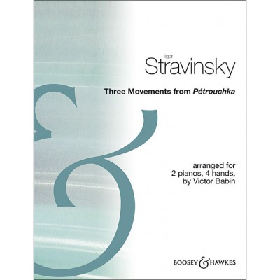 STRAVINSKY IGOR - THREE MOVEMENTS - 2 PIANOS