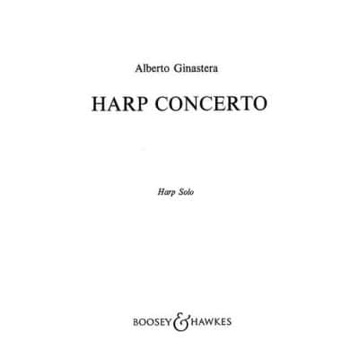 GINASTERA - HARP CONCERTO OP. 25 - HARP ET ORCHESTRE