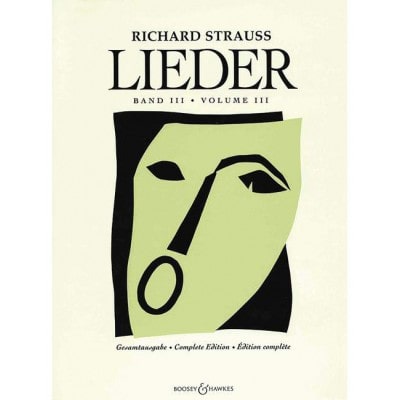 STRAUSS - LIEDER - VOICE ET PIANO