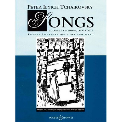 TCHAIKOVSKY P.I. - SONGS BAND 2 - MEDIUM VOICE AND PIANO