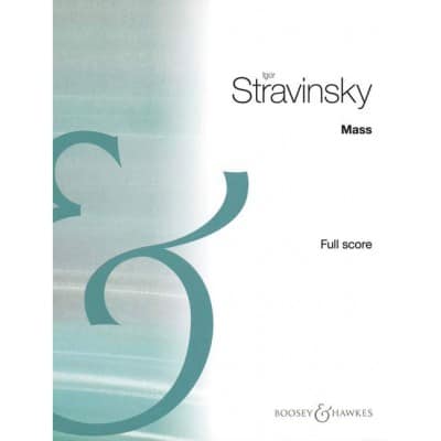 STRAVINSKY IGOR - MASS 