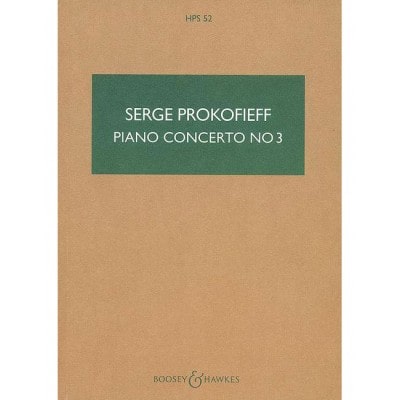  Prokofiev S. - Piano Concerto No. 3 In C Major Op. 26 - Piano And Orchestra