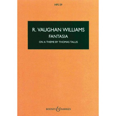 VAUGHAN WILLIAMS - FANTASY ON A THEME OF THOMAS TALLIS HPS 59 - ORCHESTRE
