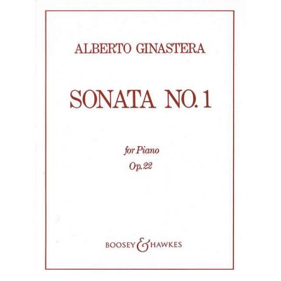GINASTERA ALBERTO - SONATE N°1 OP 22 - PIANO