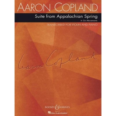 COPLAND - SUITE FROM APPALACHIAN SPRING - VIOLON ET PIANO