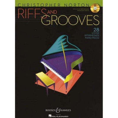 BOOSEY & HAWKES NORTON CHRISTOPHER - RIFFS AND GROOVES + CD - PIANO