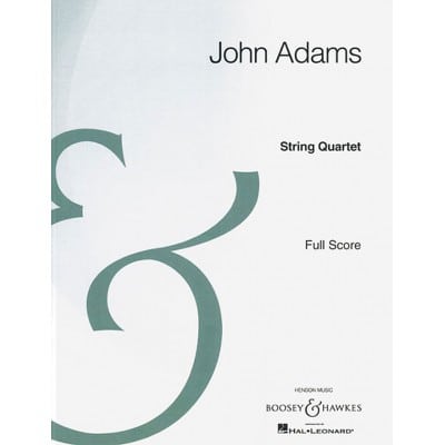 ADAMS J. - STRING QUARTET - ENSEMBLE CORDES