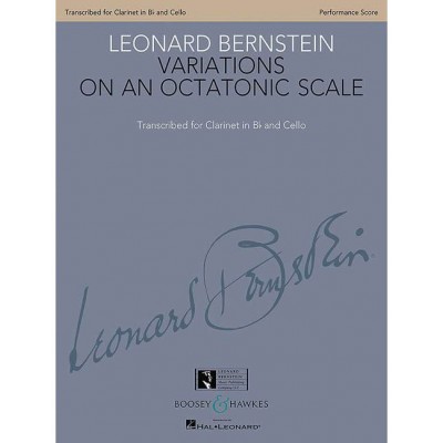 BERNSTEIN L. - VARIATIONS ON AN OCTATONIC SCALE - MUSIQUE DE CHAMBRE
