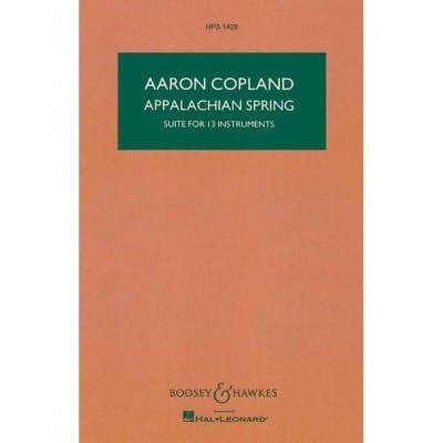  Copland Aaron - Appalachian Spring - 13 Instruments