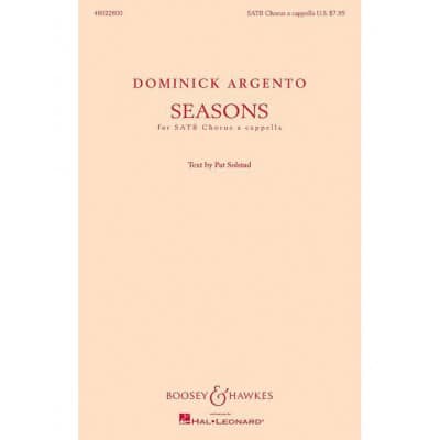  Argento D. - Seasons - Chorale
