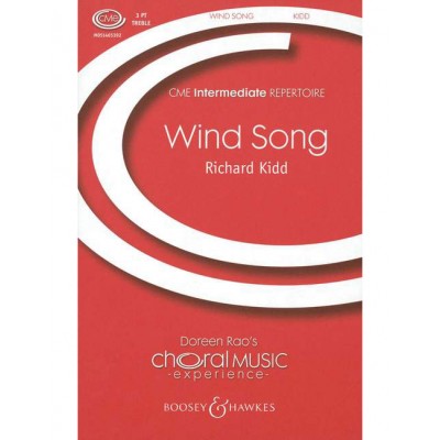 BOOSEY & HAWKES KIDD RICHARD - WIND SONG - 3-PART TREBLE VOICES