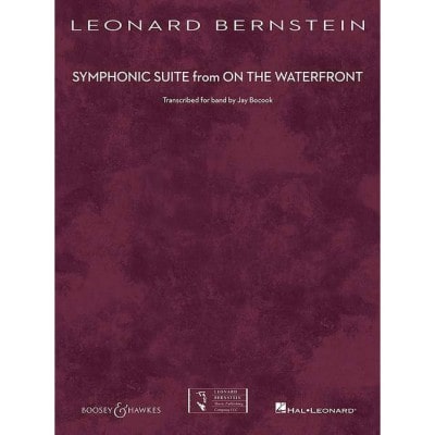 BERNSTEIN L. - SYMPHONIC SUITE FROM ON THE WATERFRONT - ENSEMBLE VENTS