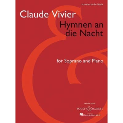 BOOSEY and HAWKES VIVIER CLAUDE - HYMNEN AN DIE NACHT - SOPRANO and PIANO
