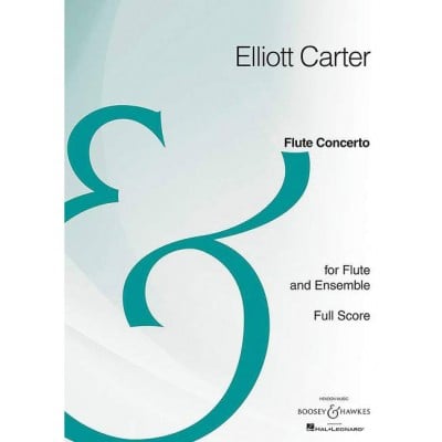 CARTER E. - FLUTE CONCERTO - FLUTE