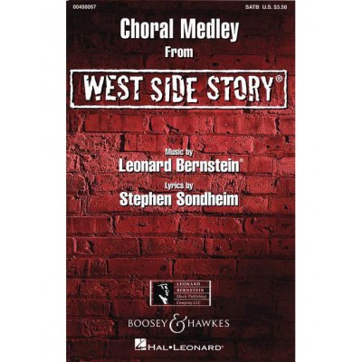 BOOSEY & HAWKES BERNSTEIN - WEST SIDE STORY - CHOEUR MIXTE (SATB) ET INSTRUMENTS