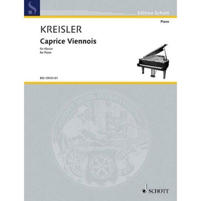 KREISLER - CAPRICE VIENNOIS OP. 2 NO. 2 - VIOLON ET PIANO