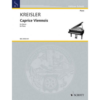 KREISLER FRITZ - CAPRICE VIENNOIS OP.2 - VIOLIN AND PIANO