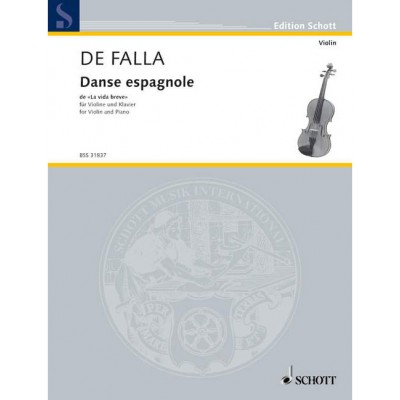 FALLA - SPANISH DANCE - VIOLON ET PIANO