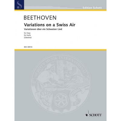 BEETHOVEN L.V. - VARIATIONS ON A SWISS AIR WOO 64 - HARP