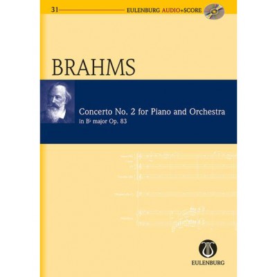 BRAHMS - CONCERTO NO. 2 EN SIB MAJEUR OP. 83 - PIANO ET ORCHESTRE