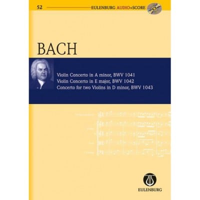 BACH - CONCERTOS POUR VIOLON, CONCERTO POUR DEUX VIOLONS BWV 1041/1042/1043 - ORCHESTRE
