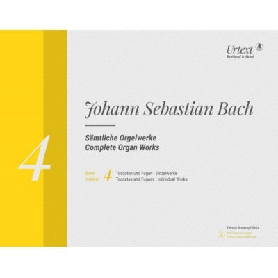  Bach J.s. - Complete Organ Works Vol.4 - Toccatas And Fugues / Individual Works + Cd-rom
