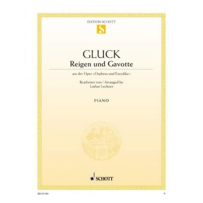 GLUCK - ROUND DANCE AND GAVOTTE - PIANO